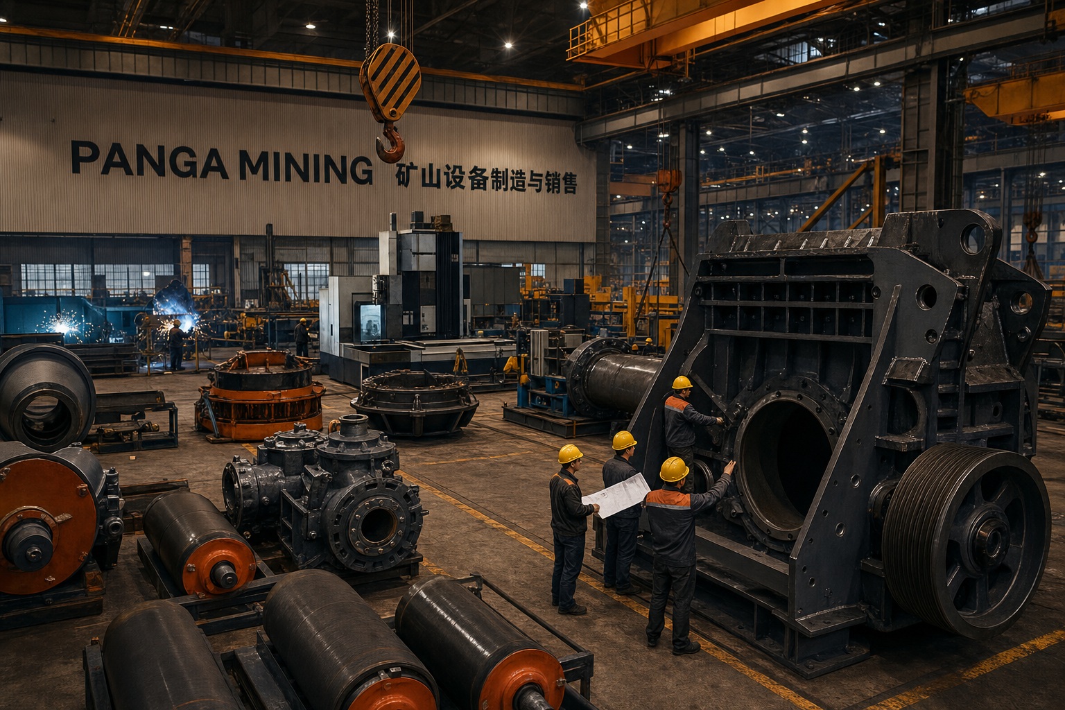 Heavy industry manufacturing